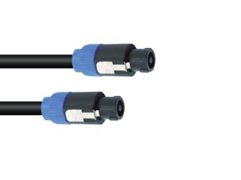 PSSO Speaker Cable Speakon 2×4 3m bk