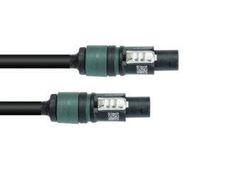 PSSO Speaker Cable Speakon 2×4 15m bk