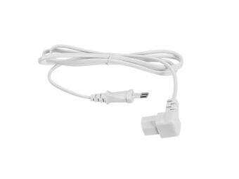 OMNITRONIC IEC Power Cable 2×0.75 1.5m C17 angled wh