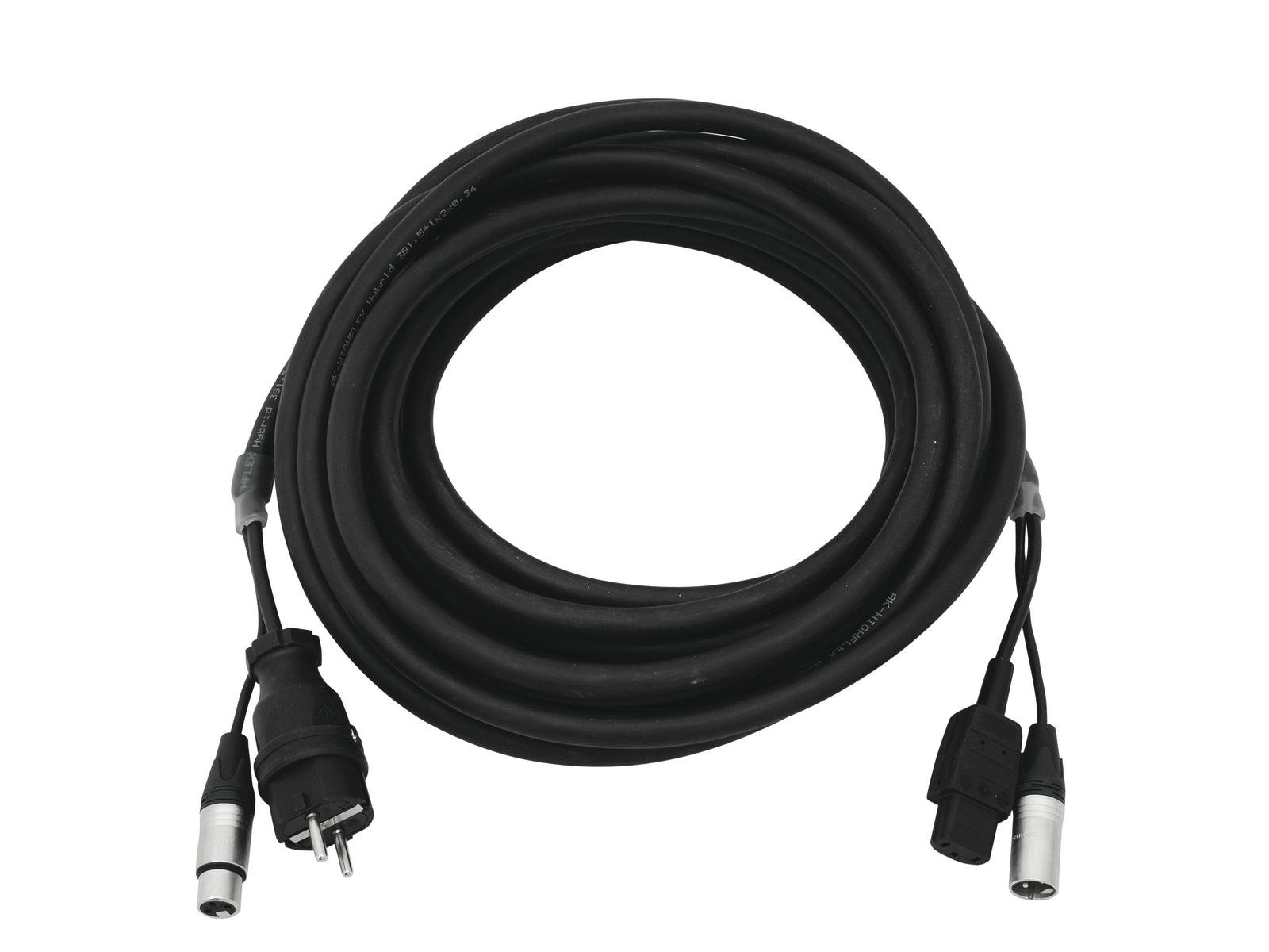 PSSO Combi Cable Safety Plug/XLR 10m