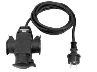 EUROLITE Extension 3×1.5 3m 3-fold