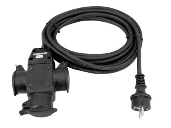 EUROLITE Extension 3×1.5 5m 3-fold