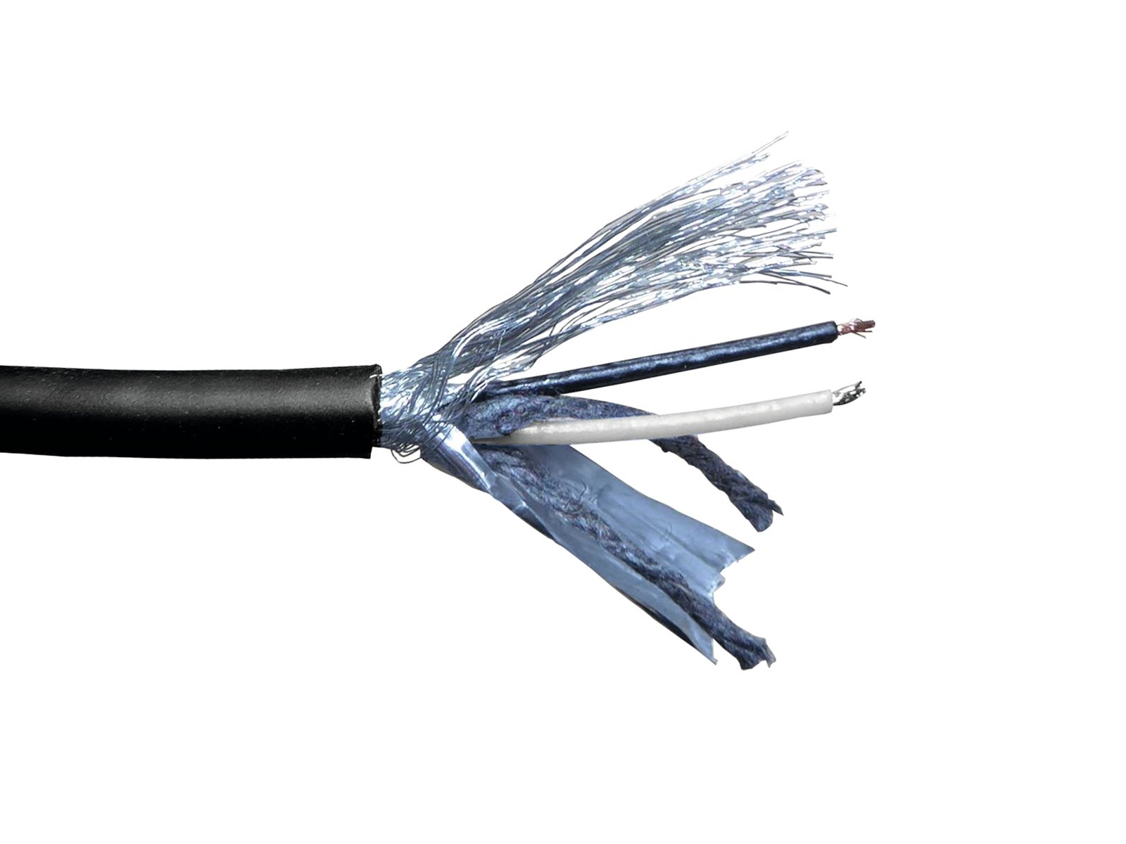EUROLITE DMX cable 2×0.22 100m bk