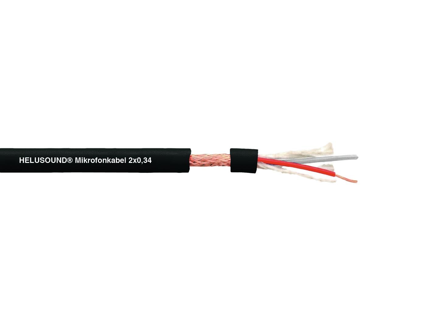 HELUKABEL DMX cable 2×0.34 100m bk