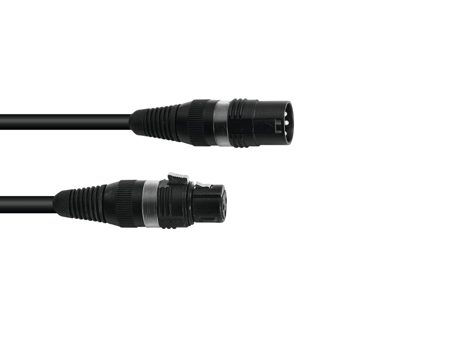 SOMMER CABLE DMX cable XLR 3pin 25m bk Hicon