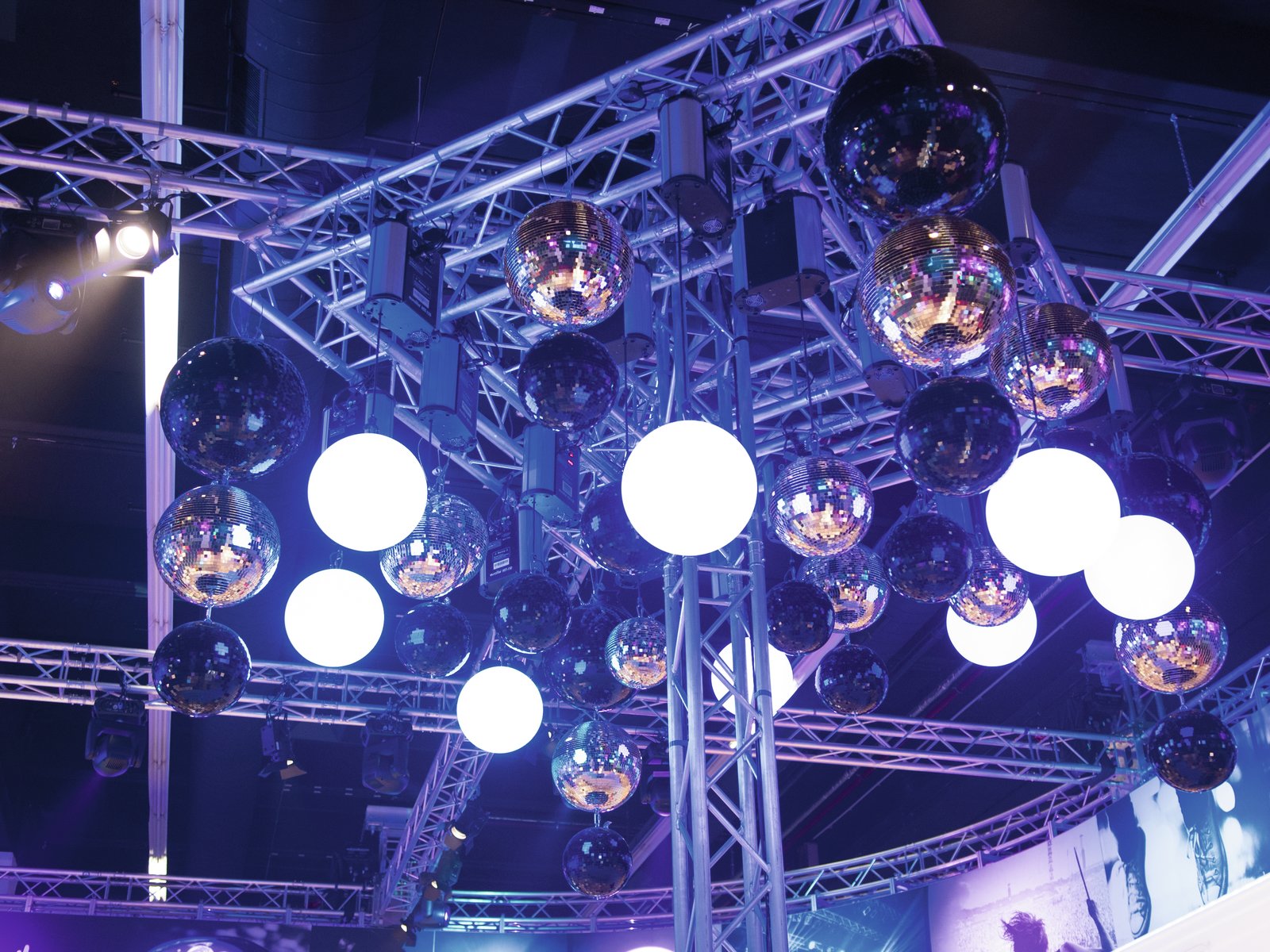 EUROLITE Mirror Ball 30cm gold - Afbeelding 3