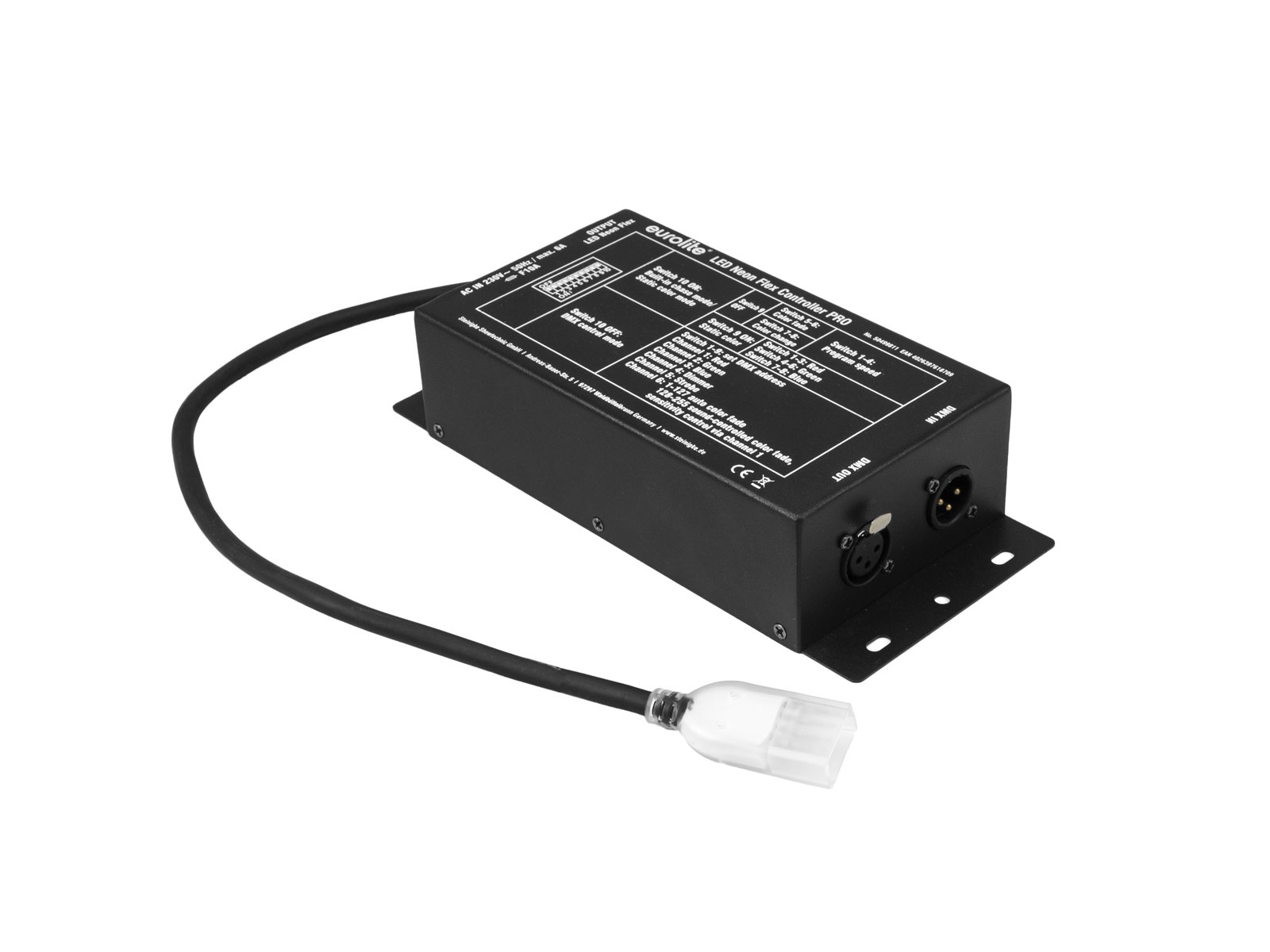 EUROLITE Controller PRO with DMX for LED Neon Flex 230V Slim RGB