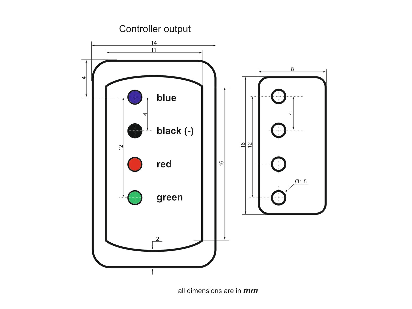 EUROLITE LED Neon Flex 230V Slim RGB Flexible Connector - Afbeelding 4