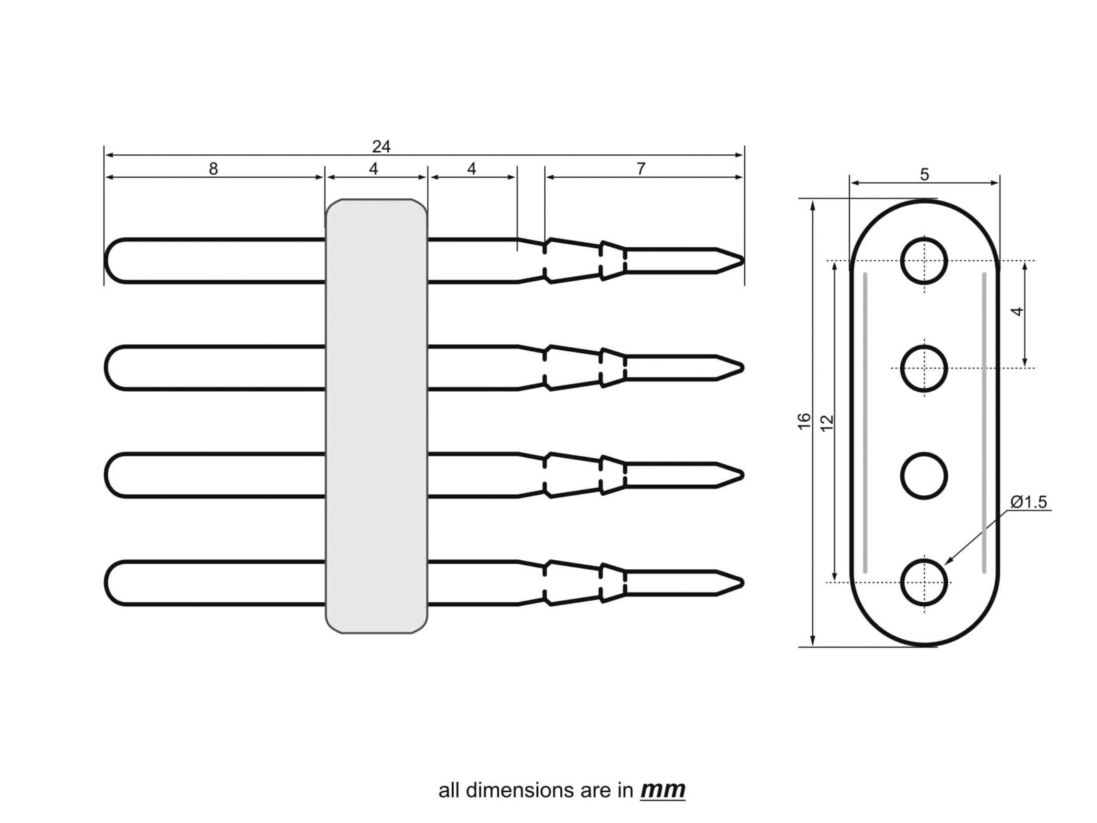 EUROLITE LED Neon Flex 230V Slim RGB Flexible Connector - Afbeelding 5