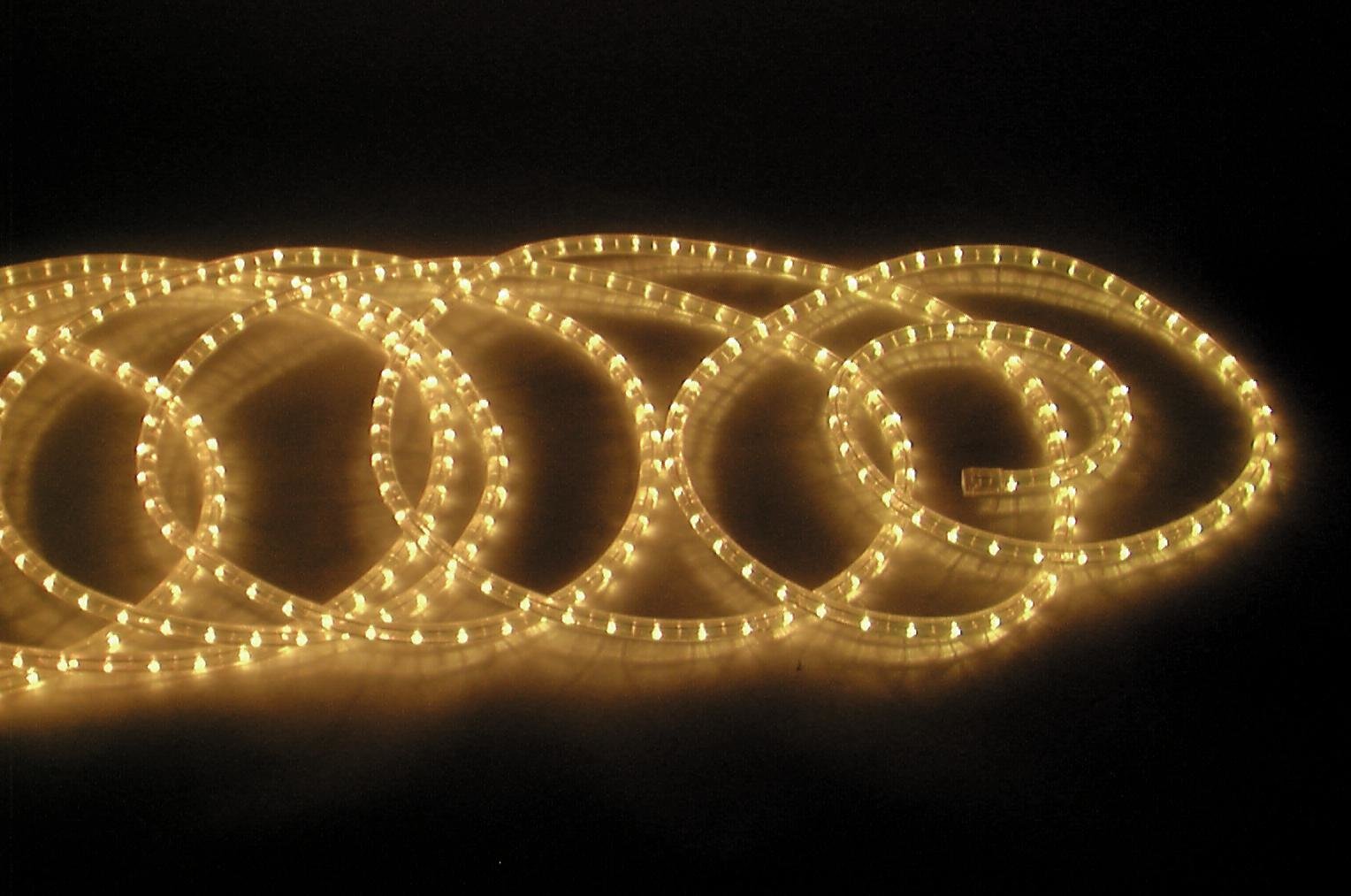 EUROLITE RUBBERLIGHT RL1-230V yellow 9m - Afbeelding 4