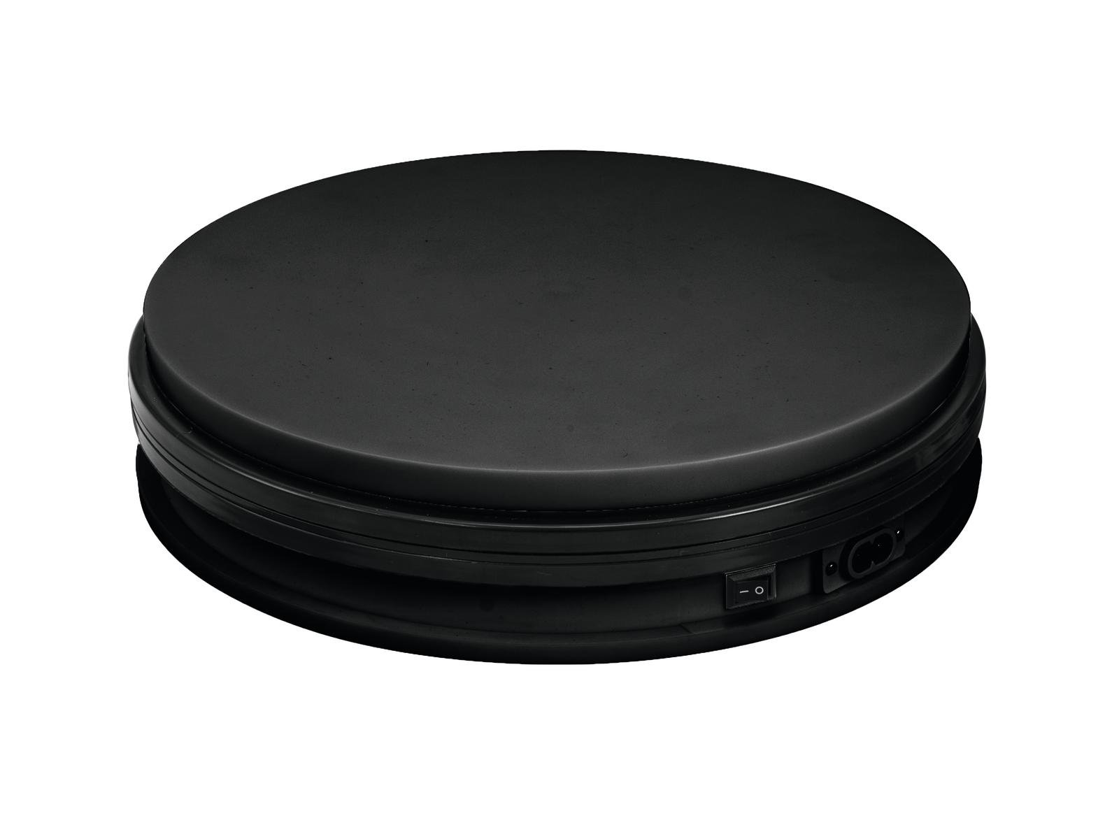 EUROPALMS Rotary Plate 45cm up to 40kg black