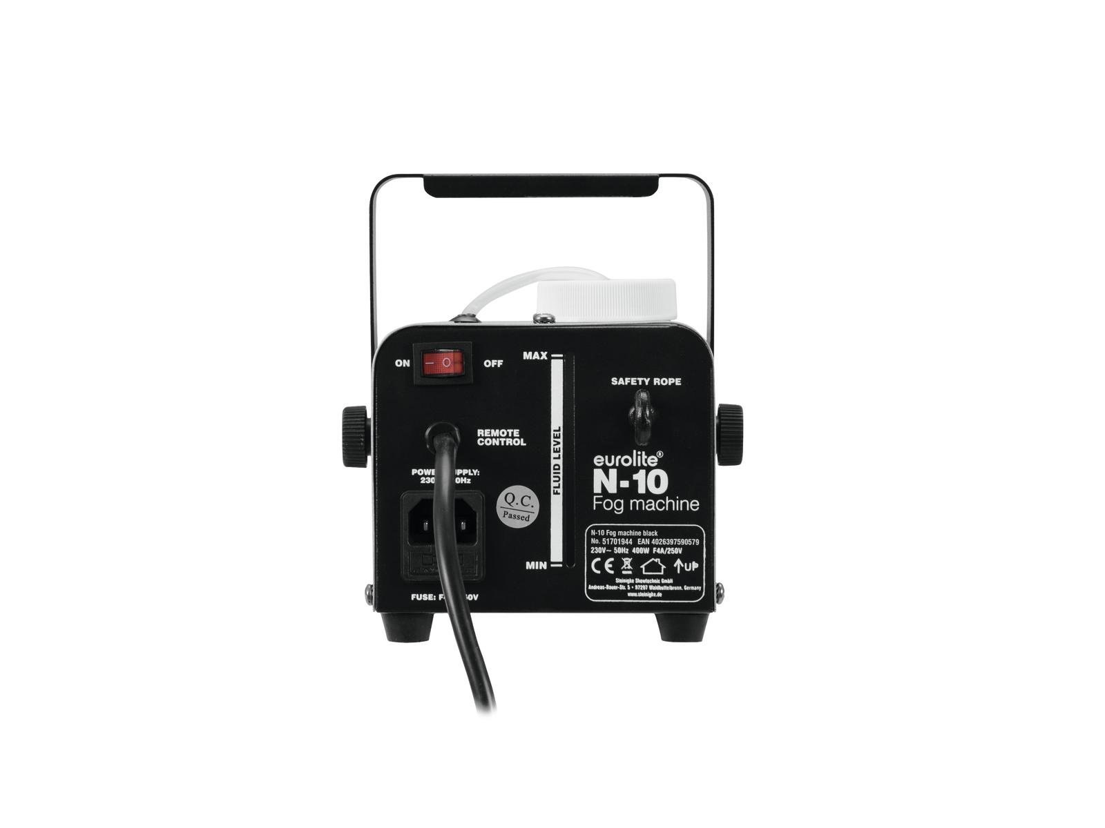 EUROLITE N-10 Fog Machine black - Afbeelding 3