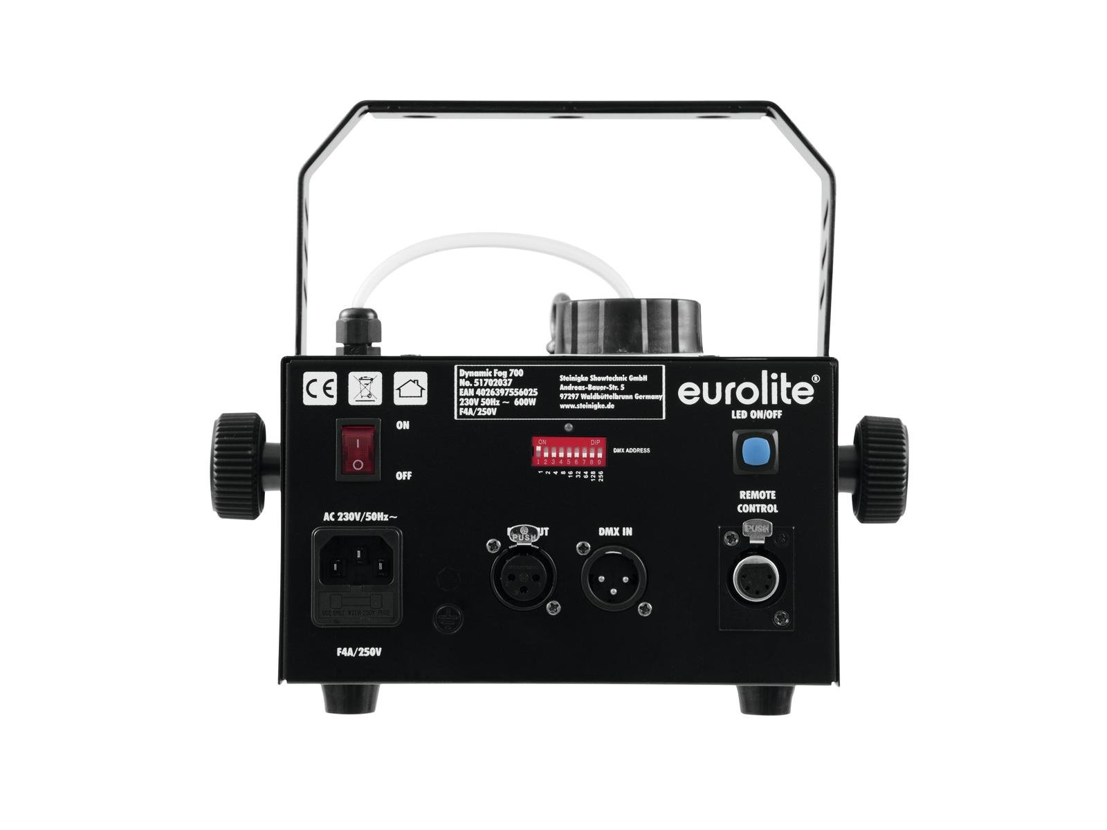 EUROLITE Dynamic Fog 700 Fog Machine - Afbeelding 3
