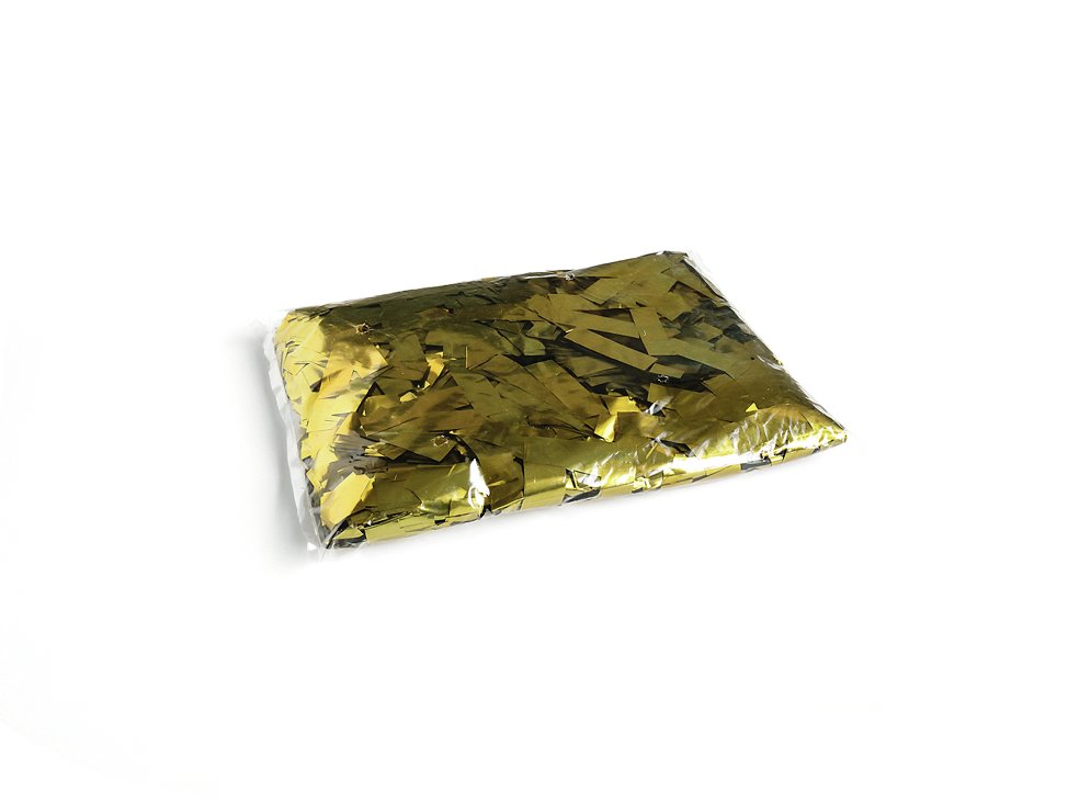TCM FX Metallic Confetti rectangular 55x18mm, gold, 1kg