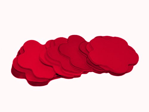 TCM FX Slowfall Confetti Flowers 55x55mm, red, 1kg