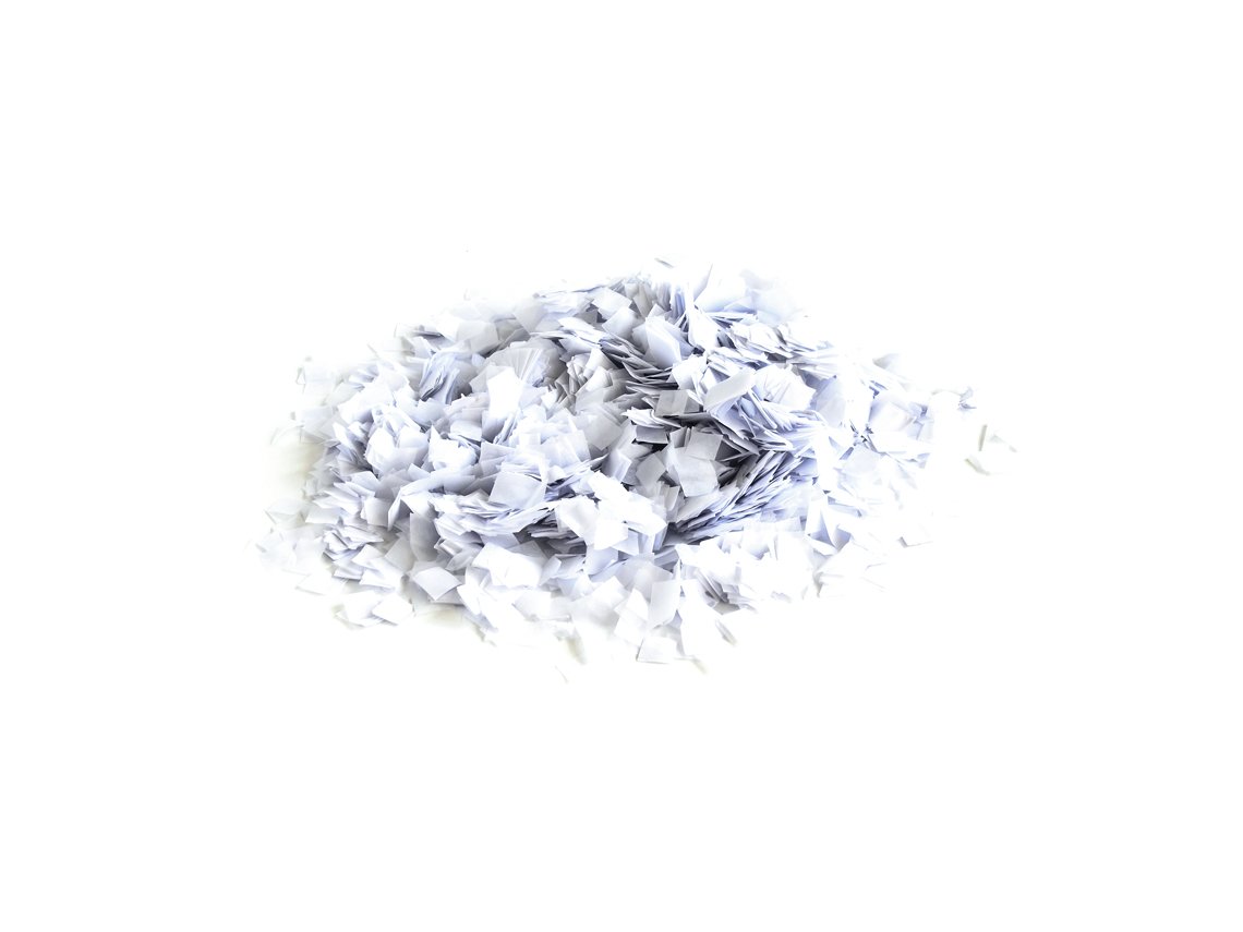 TCM FX Slowfall Confetti Snowflakes 10x10mm, white, 1kg