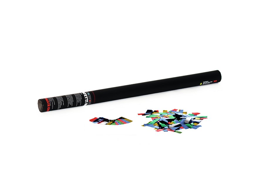 TCM FX Handheld Confetti Cannon 80cm, multicolor metallic