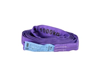 SHZ Round Sling 2m, max. Load 1000KG according to EN 1492-2 SF7 violett