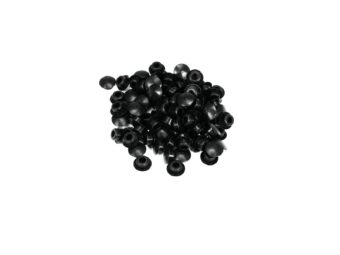 ACCESSORY Endcap Silicone 8.5mm bk (100pcs)