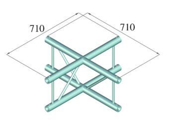 ALUTRUSS BILOCK BQ2-PAC41V 4-way Cross Piece