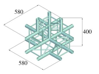 ALUTRUSS DECOLOCK DQ4-PAT51 5-way Corner