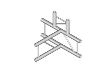 ALUTRUSS BILOCK E-GL22 T42-V 4-way Corner 90°