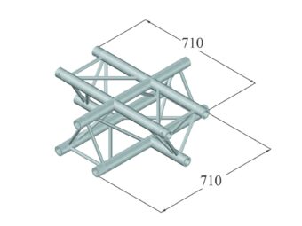 ALUTRUSS TRILOCK 6082AC-41 SU 4-way Cross