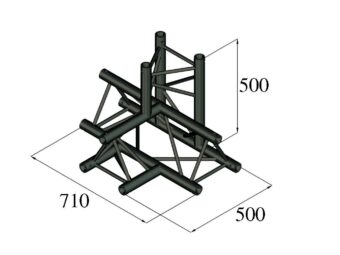 ALUTRUSS TRILOCK S-PAT-42 4-way Piece /