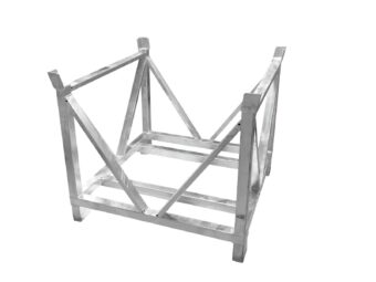 ALUTRUSS Dolly for Steel Base Plates Square 80×80