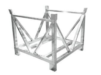ALUTRUSS Dolly for Steel Base Plates Square 80×80