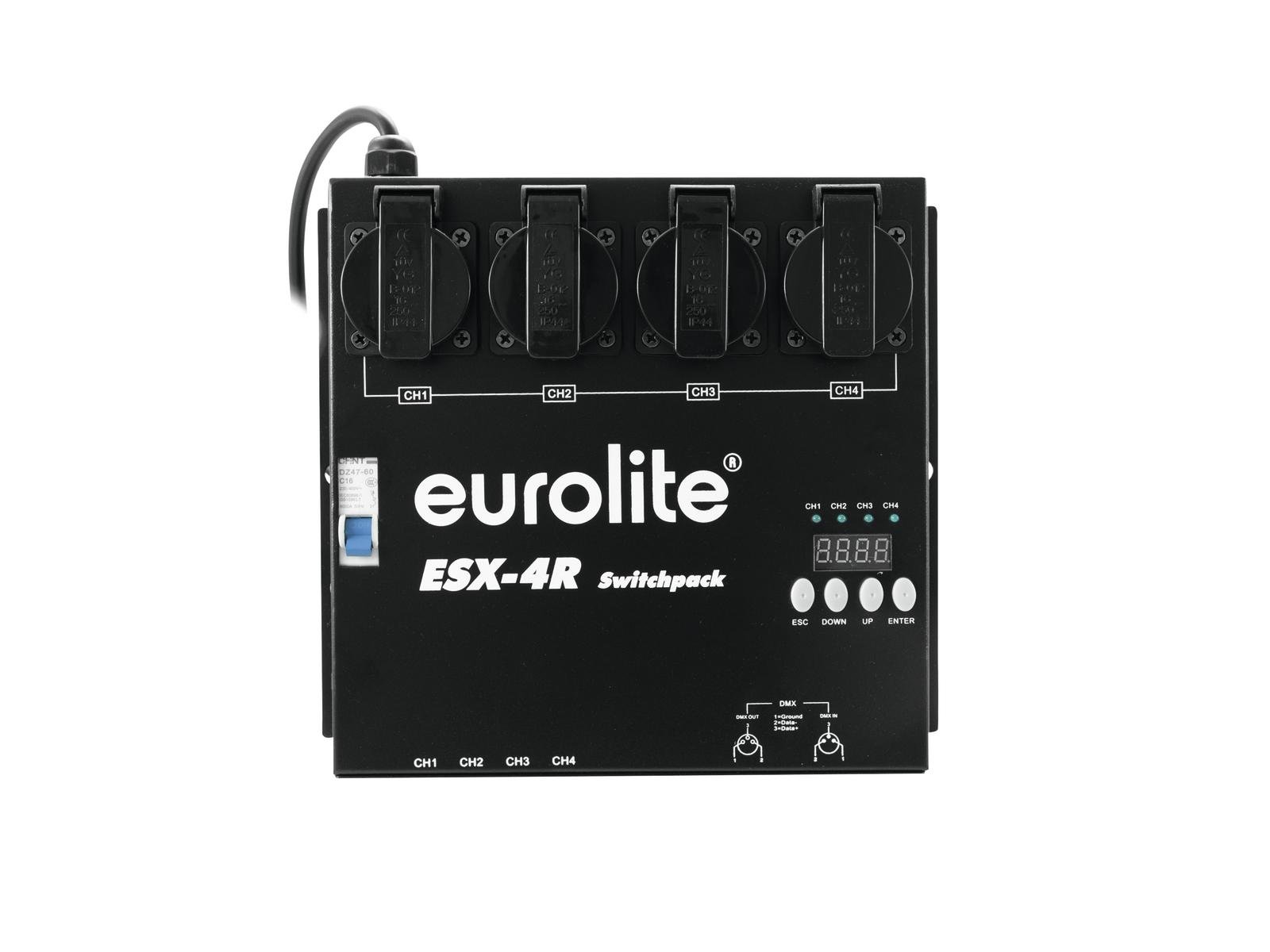 EUROLITE ESX-4R DMX RDM Switch Pack