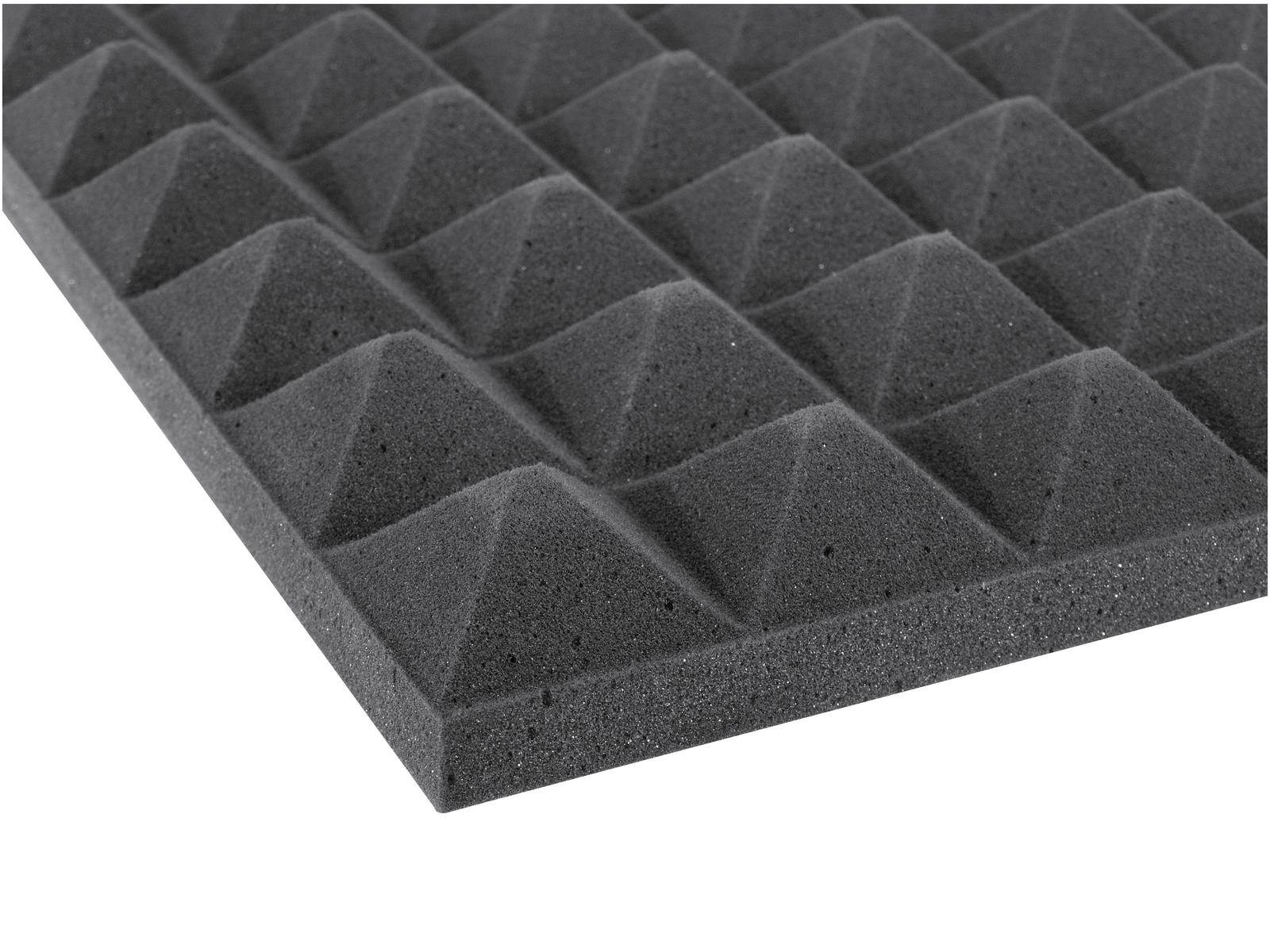 OMNITRONIC Accoustic Foam, Pyramid 50mm, 50x50cm