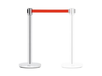 GUIL PST-11 Barrier System with Retractable Belt (red)