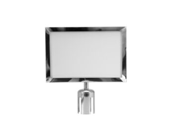 EUROLITE Sign for Eurolite Barrier 317×215 silver