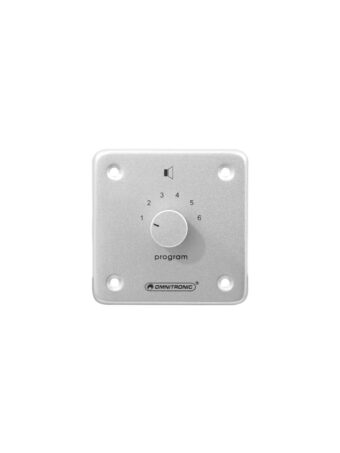 OMNITRONIC PA Program Selector mono sil