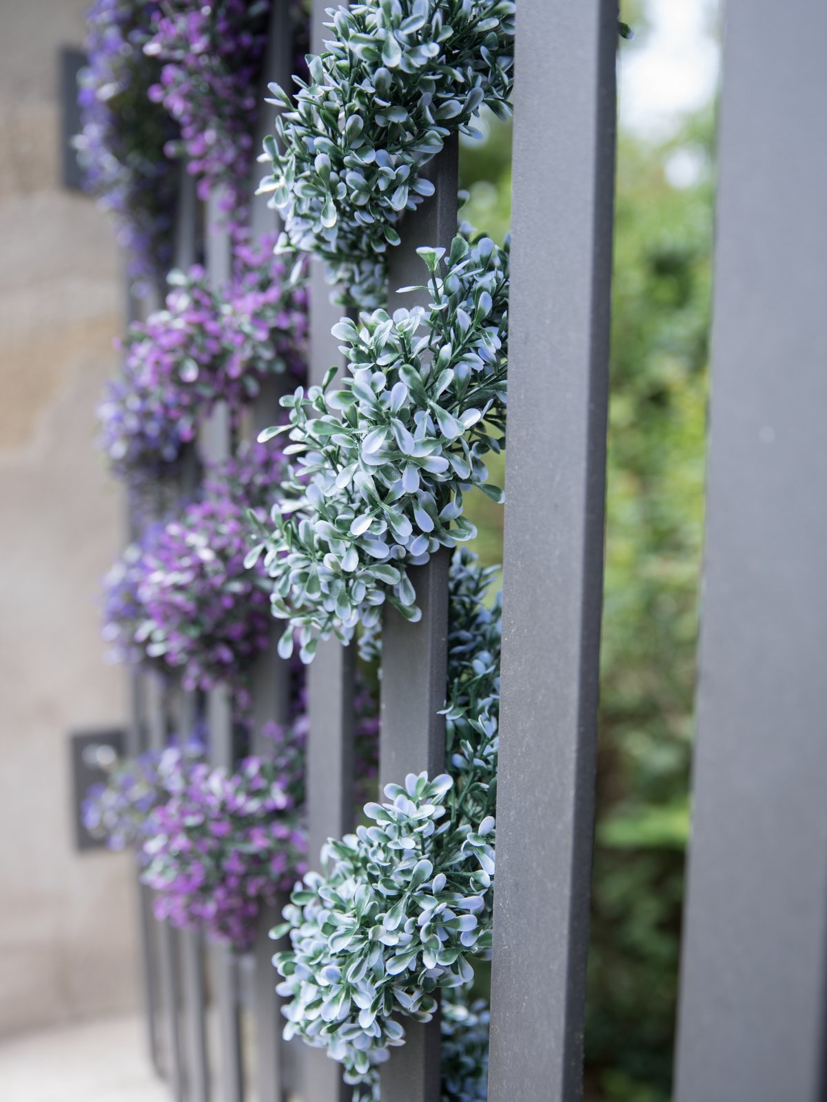 EUROPALMS Lavender Garland, artifical, blue, 180cm - Afbeelding 3