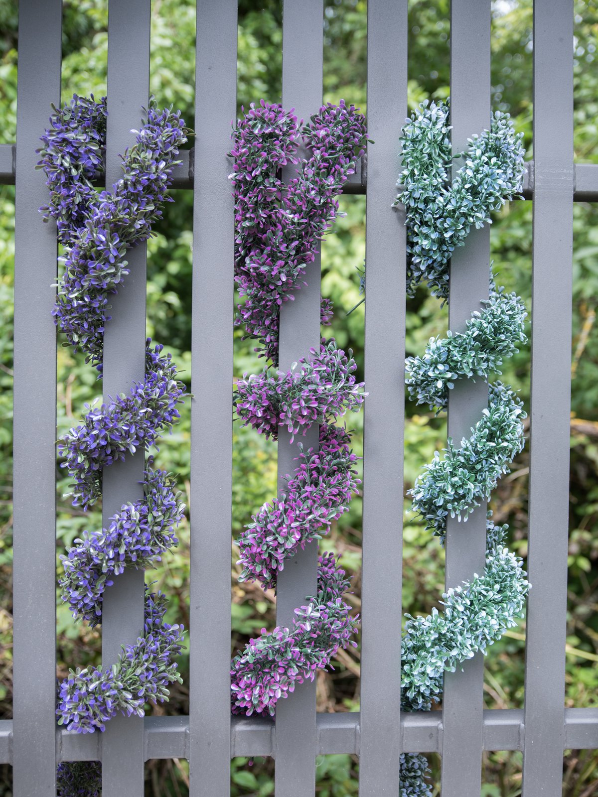 EUROPALMS Lavender Garland, artifical, blue, 180cm - Afbeelding 4