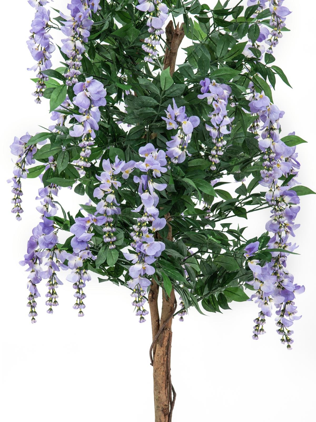 EUROPALMS Wisteria, artificial plant, purple, 180cm