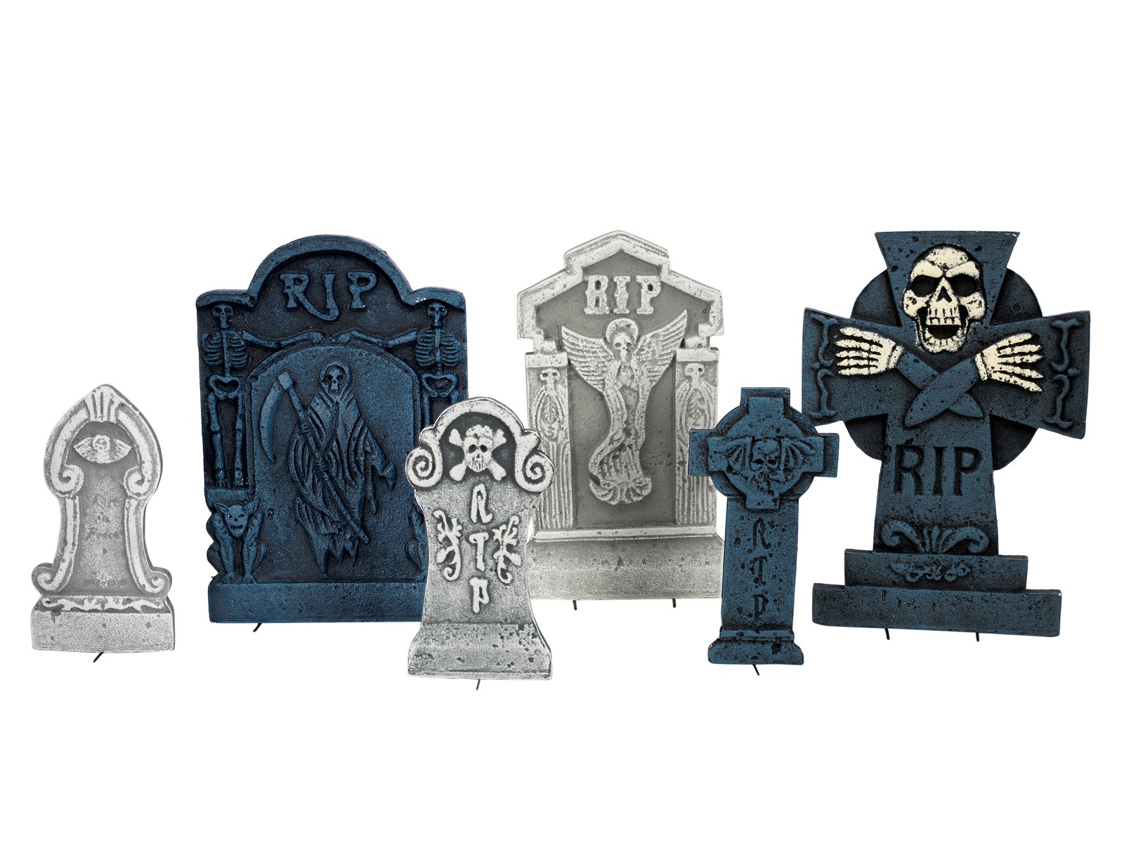 EUROPALMS Halloween Tombstone Set “Cemetary”