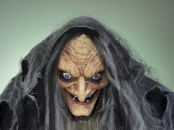 EUROPALMS Halloween Witch Nahema, 160cm