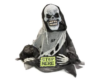 EUROPALMS Halloween Activation Pad Step Here