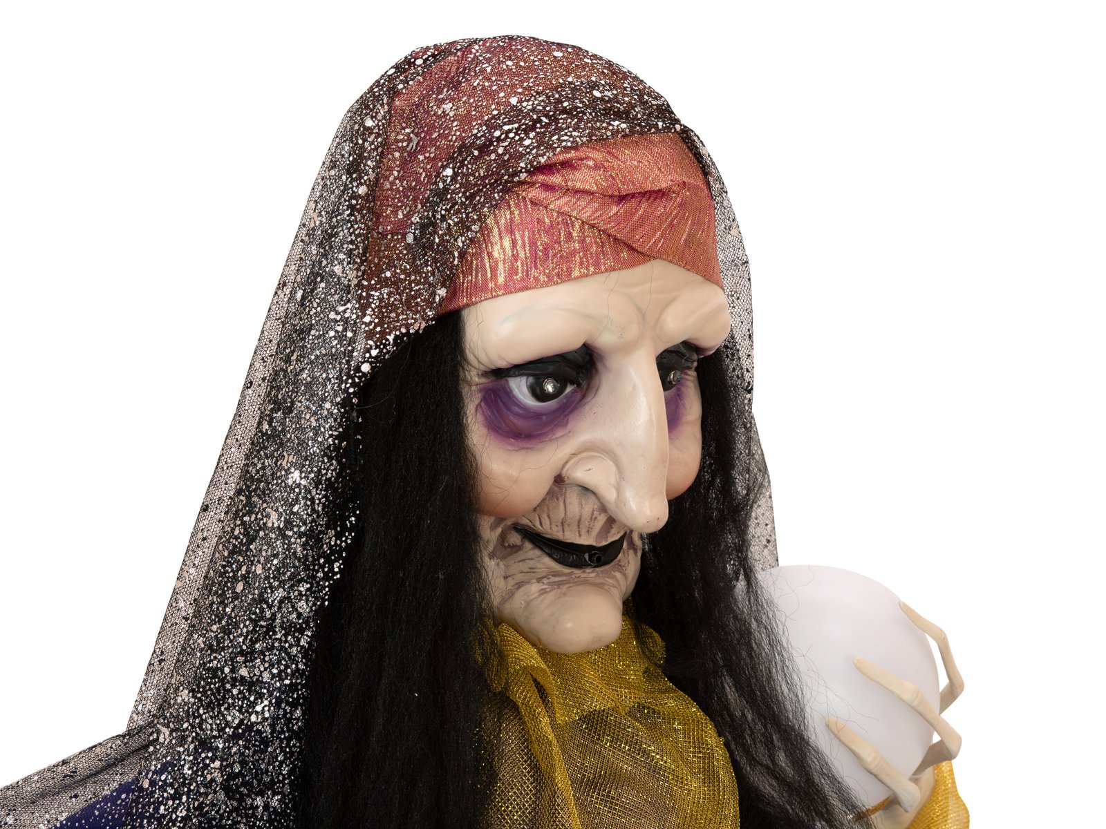 EUROPALMS Halloween Figure Fortune Teller, animated 50cm