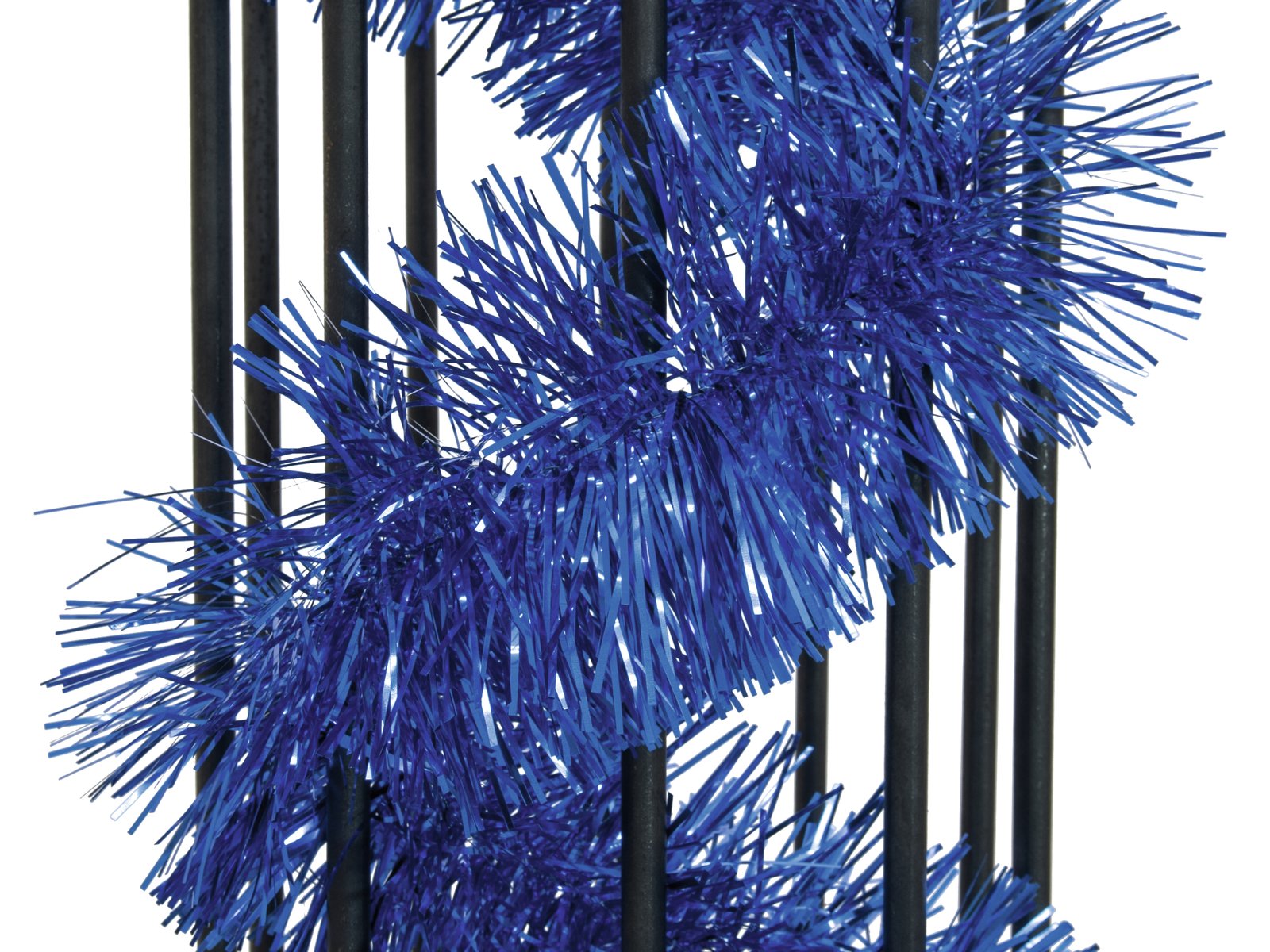 EUROPALMS Tinsel metallic, blue, 12,5x270cm