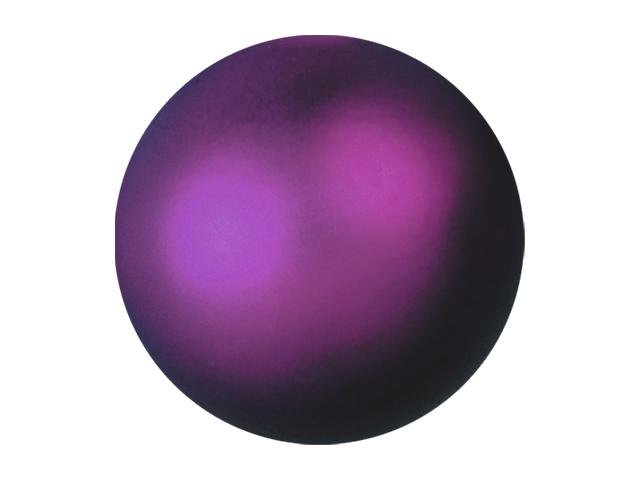 EUROPALMS Deco Ball 3,5cm, violet, metallic 48x