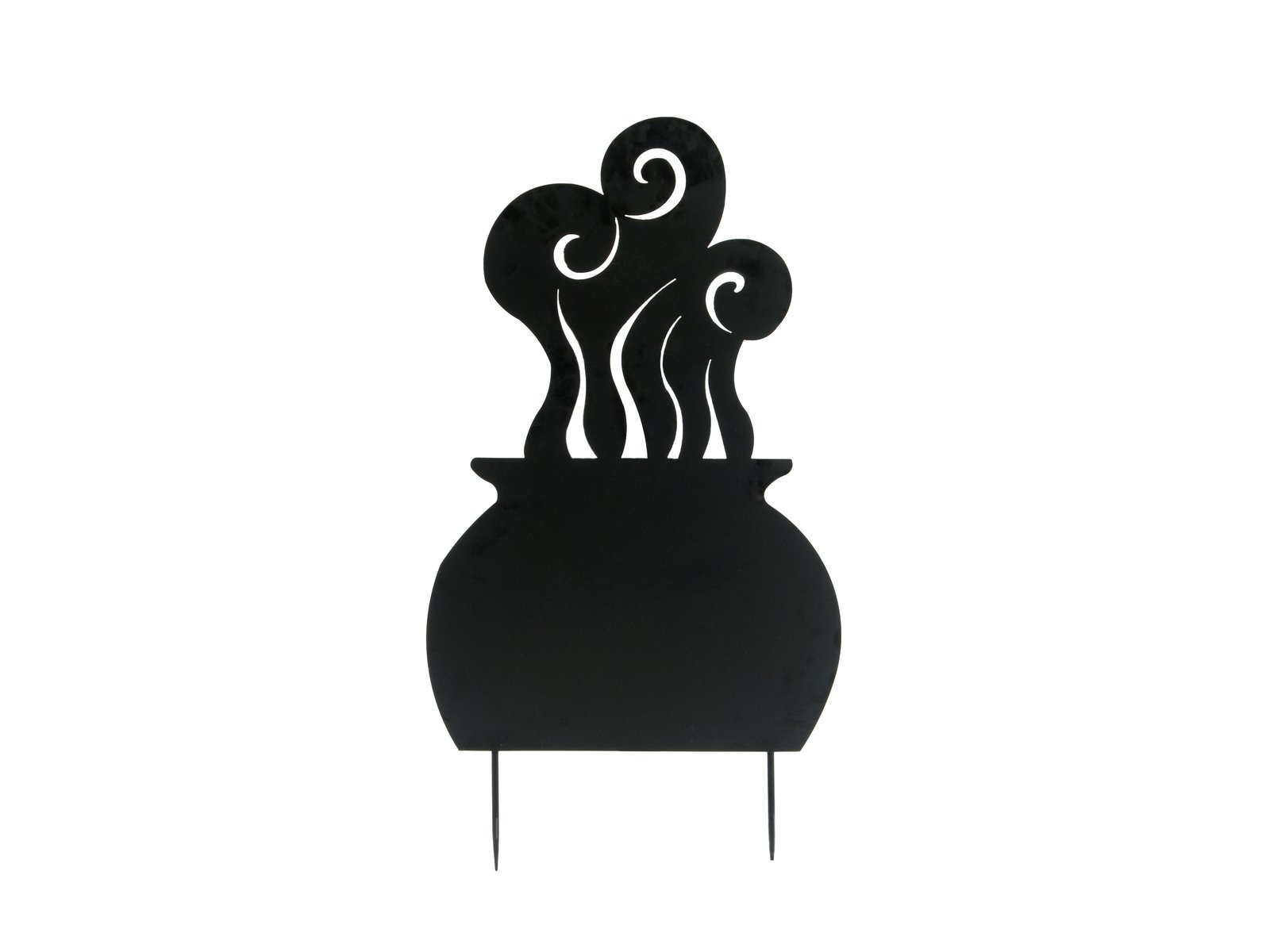 EUROPALMS Silhouette Metal Witch Pot, 83cm