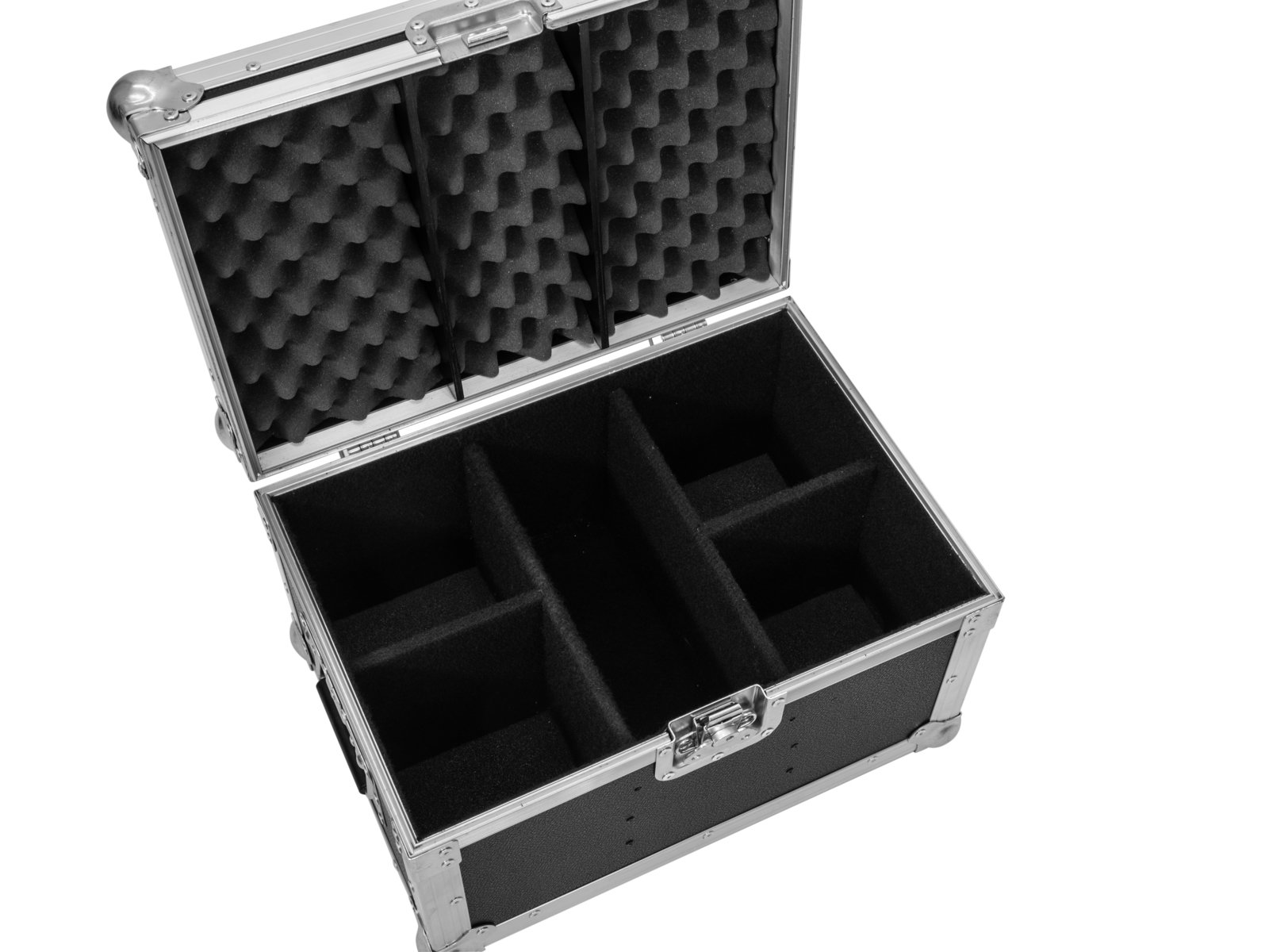 ROADINGER Flightcase 4x SILENT PAR 6 QCL FLOOR - Afbeelding 4