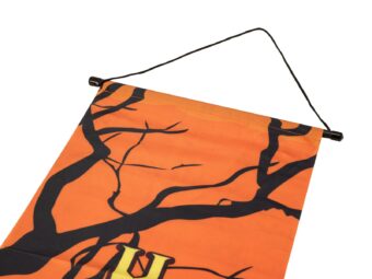 EUROPALMS Halloween Banner, Haunted House, Set of 2, 30x180cm