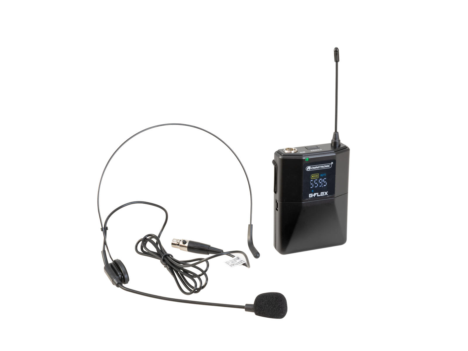 OMNITRONIC UHF E-FLEX Bodypack 559-575 MHz