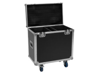 ROADINGER Flightcase 2x IP TMH-H420 with wheels