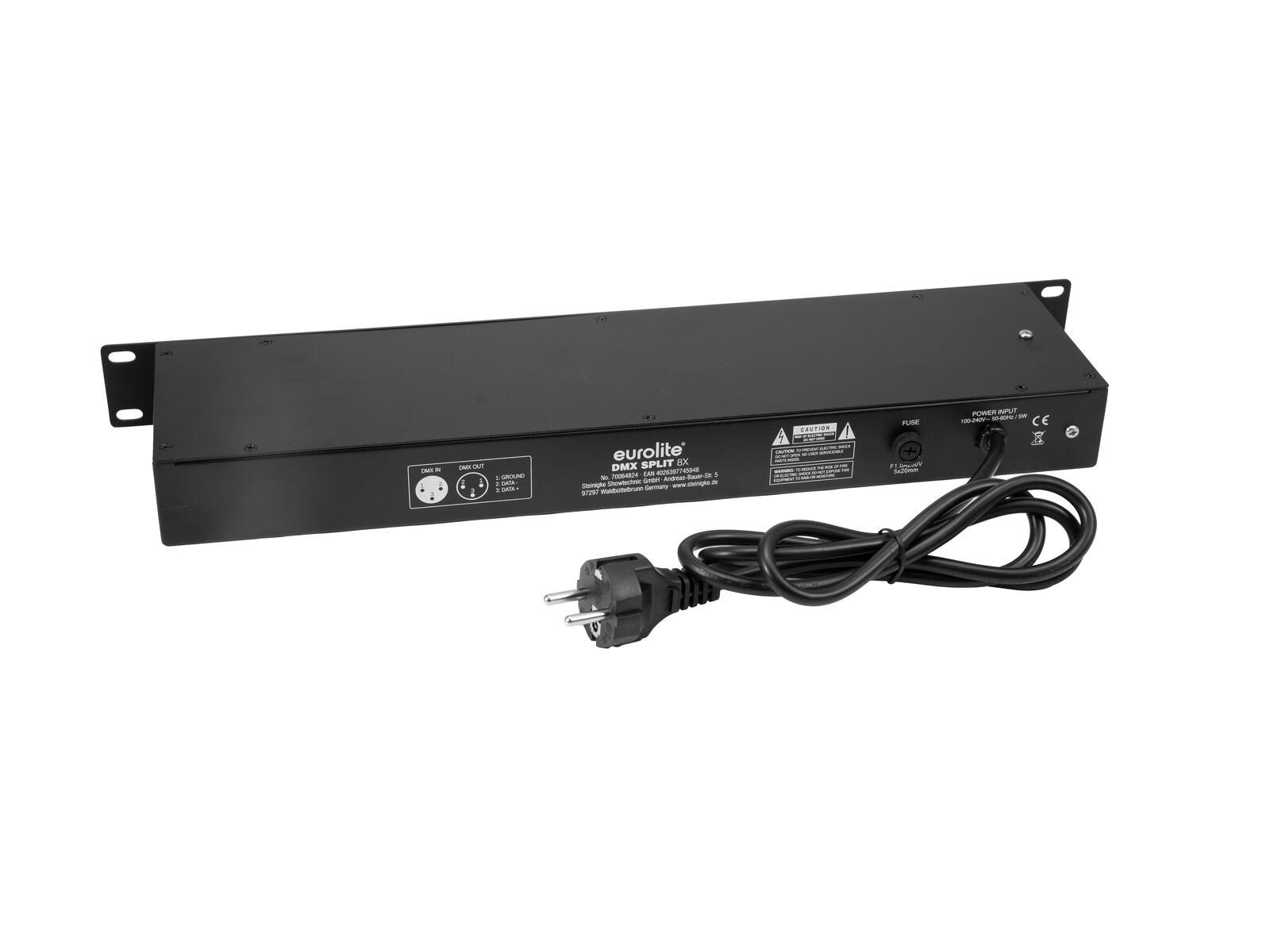 EUROLITE DMX Split 8X Splitter 3pin - Afbeelding 5